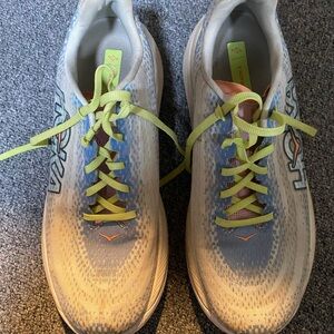 Hoka Mach X Women's 9.5 Blue/ White